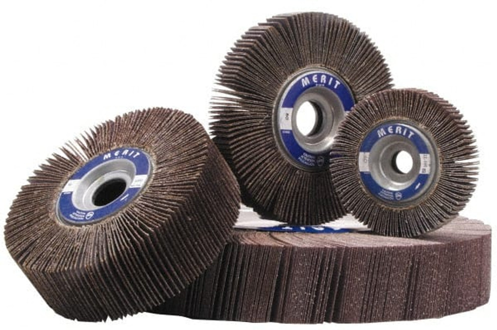 Merit Abrasives 08834120168 6 x 1" 50 Grit Ceramic Unmounted Flap Wheel