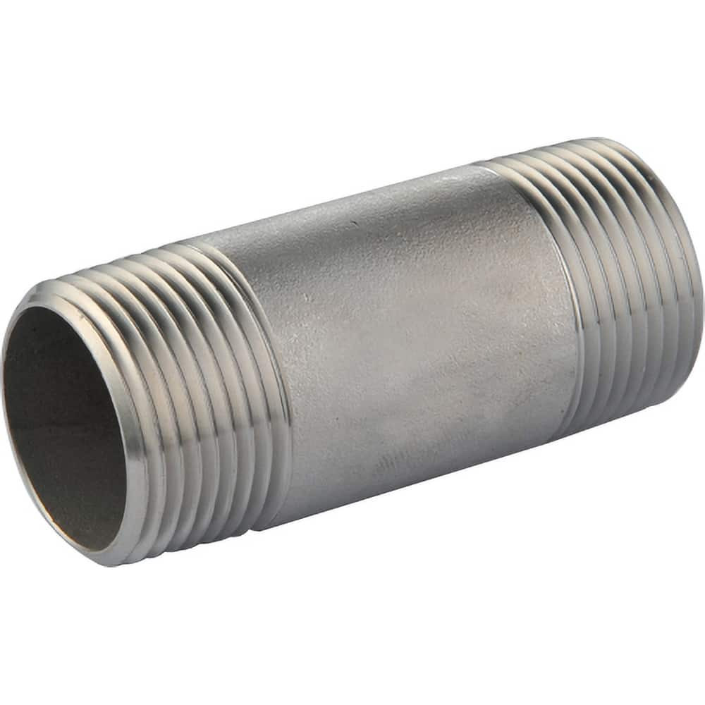 Guardian Worldwide T4BNK04 Stainless Steel Pipe Nipple: Grade 304 & 304L