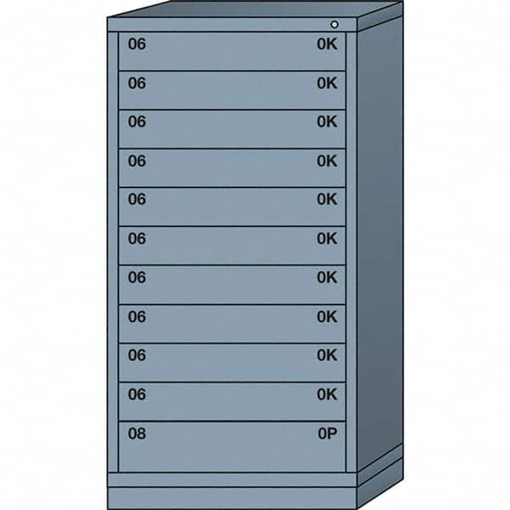 Lyon DDS6830301025IL Standard Eye-Level - Single Drawer Access Steel Storage Cabinet: 30" Wide, 28-1/4" Deep, 59-1/4" High