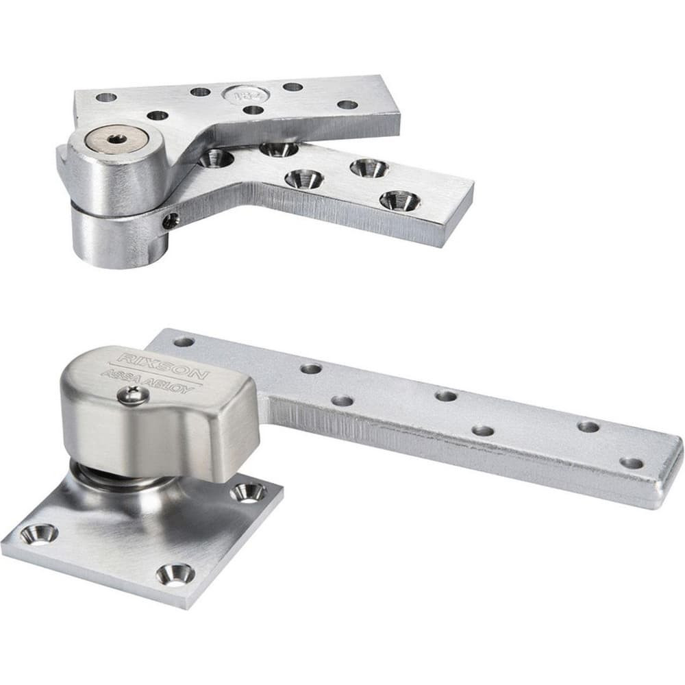 Norton Rixson L147 X 1-3/4 DO Pivot Hinges; Type: Pivots ; Hand: Right Hand ; Leaf Height: 7-3/4 (Inch); Length (Inch): 4 ; Minimum Door Thickness (Inch): 1-3/4 ; Width (Inch): 4