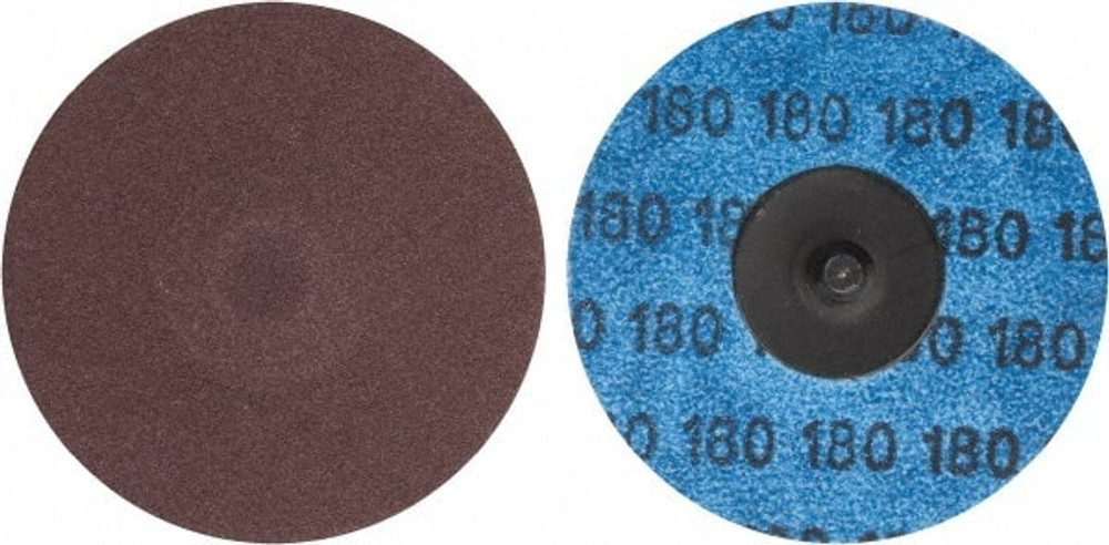 Norton 66261121038 Quick-Change Disc: Speed-Lok TR, 3" Disc Dia, 180 Grit, Aluminum Oxide, Coated