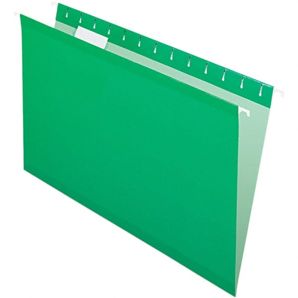 Pendaflex PFX415315BGR Hanging File Folder: Legal, Bright Green, 25/Pack
