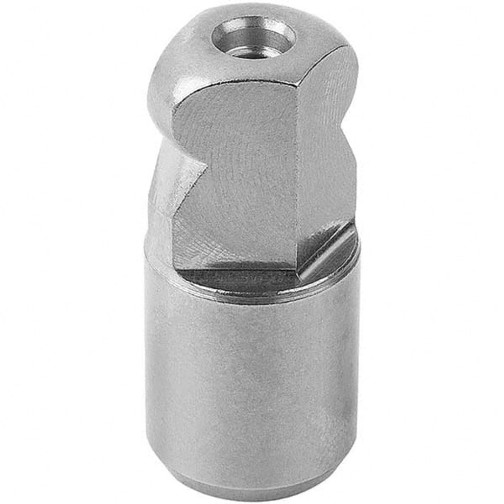 KIPP K0350.5122 12mm Nose Diam, 9mm Nose Length, Flattened Ball Straight Locating Pin