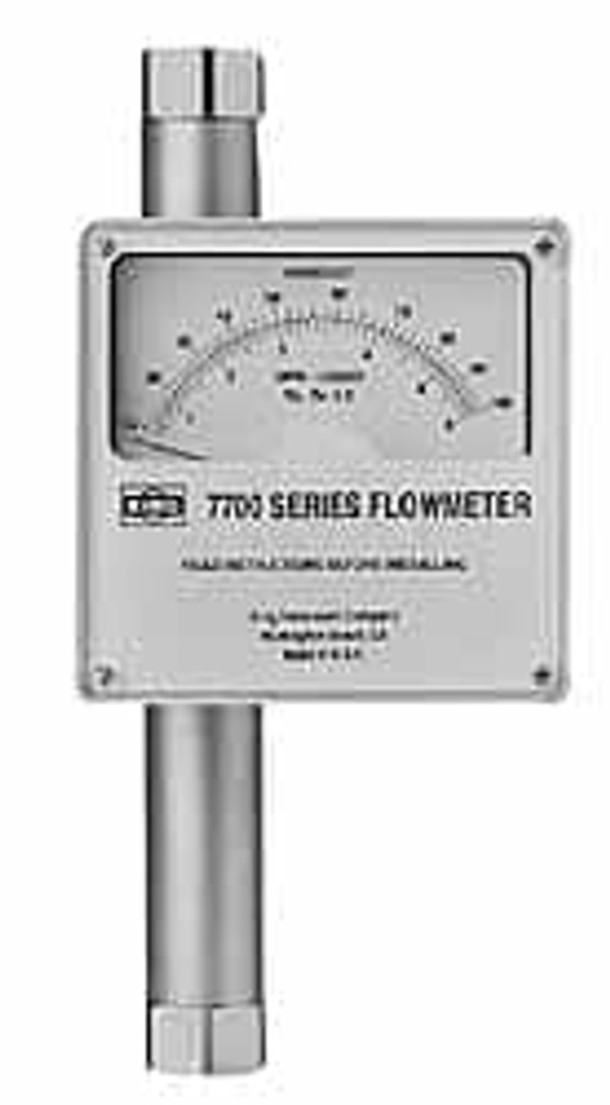 King 7712230-730 2" Flange Port Stainless Steel Flowmeter