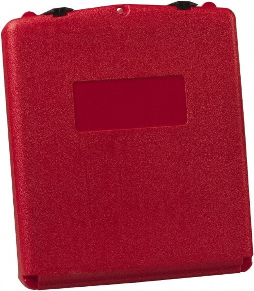 Justrite. S23306 1 Pc Certificate & Document Holder: Red