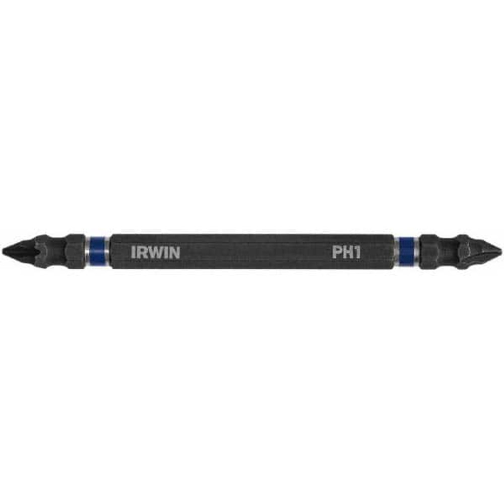 Irwin 1871067 Power Screwdriver Bit: #1 x #1 Phillips