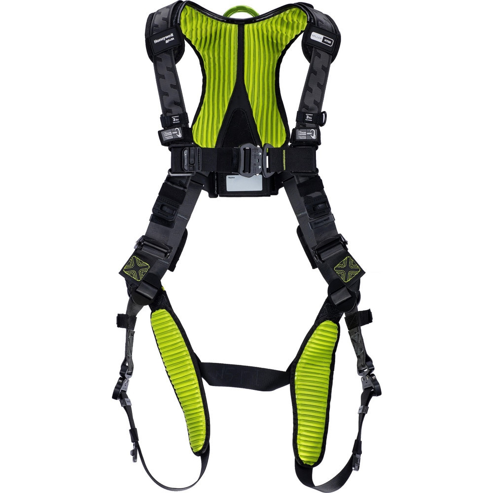 Miller H7IC1A2 Harnesses; Harness Protection Type: Personal Fall Protection ; Size: Universal ; D Ring Location: Back ; Features: One-Pull Trauma Relief Step For Suspension Trauma Relief.  Configurable Leg Strap Design. Modular Lightweight Accessory Straps.