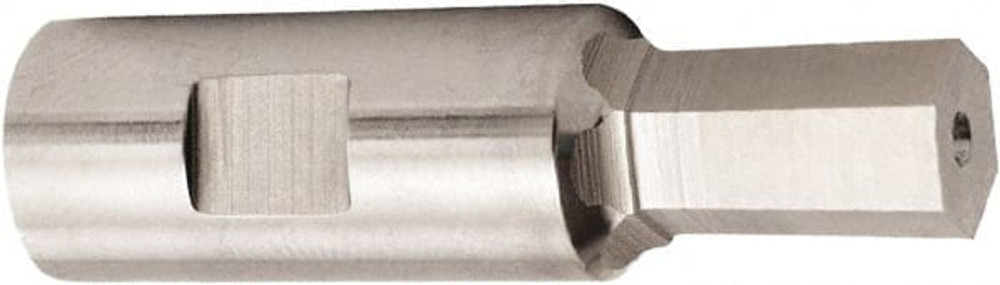 Hassay-Savage 66122-M Rotary Broaches; Broaches Type: Hexagon Broaches ; Size (Inch): 11/32 ; Broach Size: 0.3438in ; Tool Material: Hardened Proprietary Alloy ; Coated: Uncoated ; Broach Body Width: 0.3460in