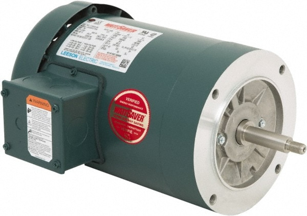 Leeson 119453.00 Premium Efficient AC Motor: TEFC Enclosure