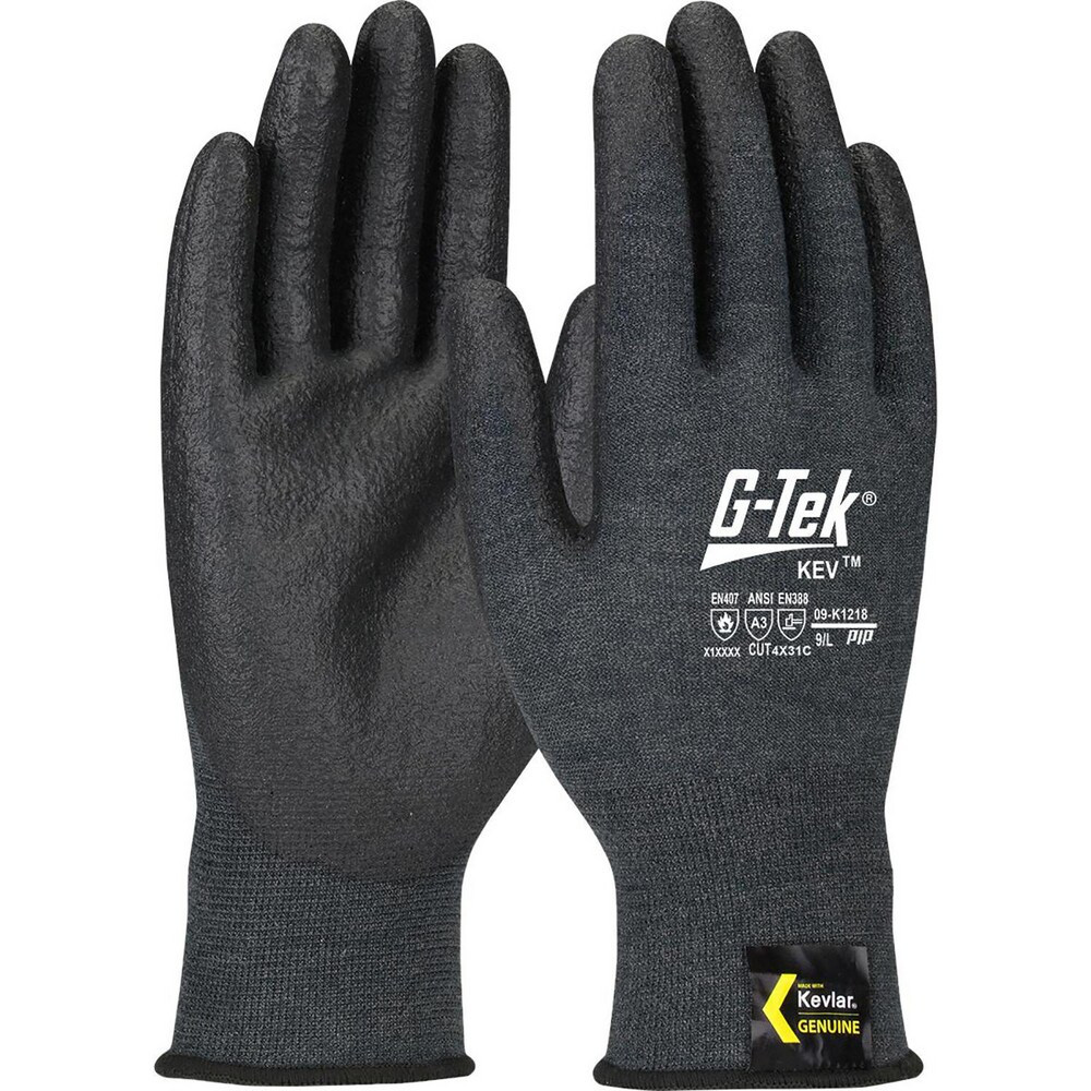 PIP 09-K1218/L Cut, Puncture & Abrasive-Resistant Gloves: Size L, ANSI Cut A3, ANSI Puncture 1, NeoFoam, Kevlar