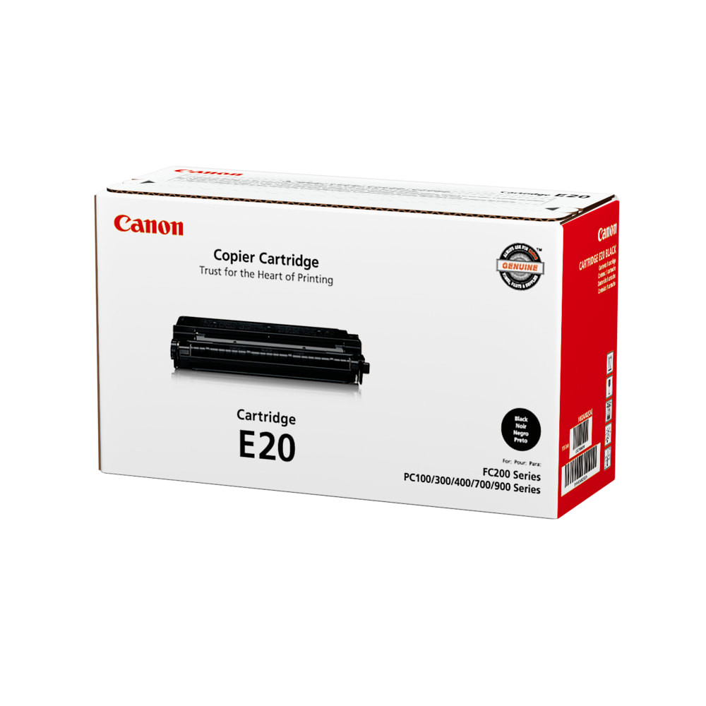 CANON USA, INC. 1492A002CA Canon E-20 Black Toner Cartridge, 1492A002CA