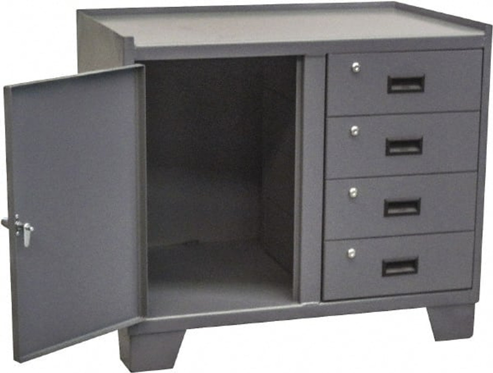 Jamco JK236 Locking Storage Cabinet: 36" Wide, 24" Deep, 33" High