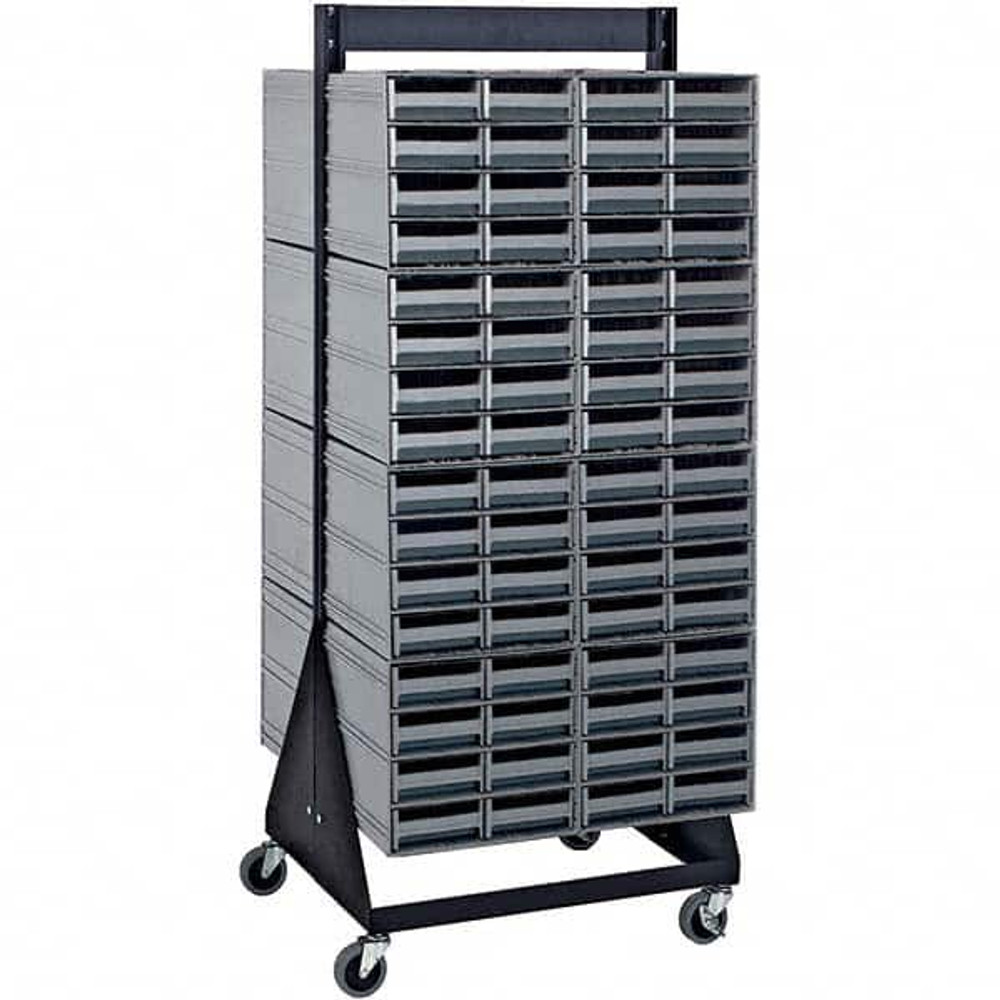 Quantum Storage QIC-248-83GY 128 Bin Interlocking Storage Cabinets