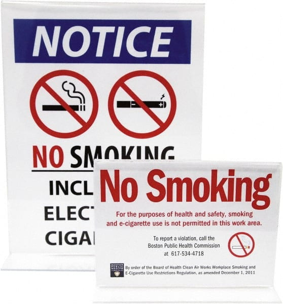 AccuformNMC 8-1/2" Wide x 11" High Sign Compatiblity, Acrylic Sign Holder SHT8511