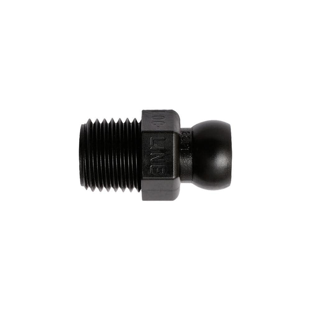 Loc-Line 49438-BLK 50 Piece, 1/4" Hose ID, Male to Female Coolant Hose Connector