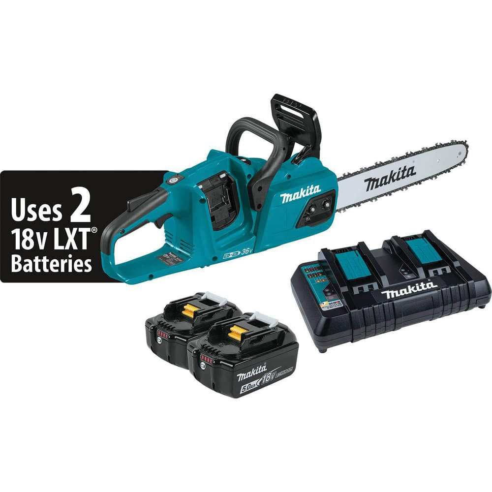 Makita XCU07PT Chainsaw: Battery, 14" Bar Length