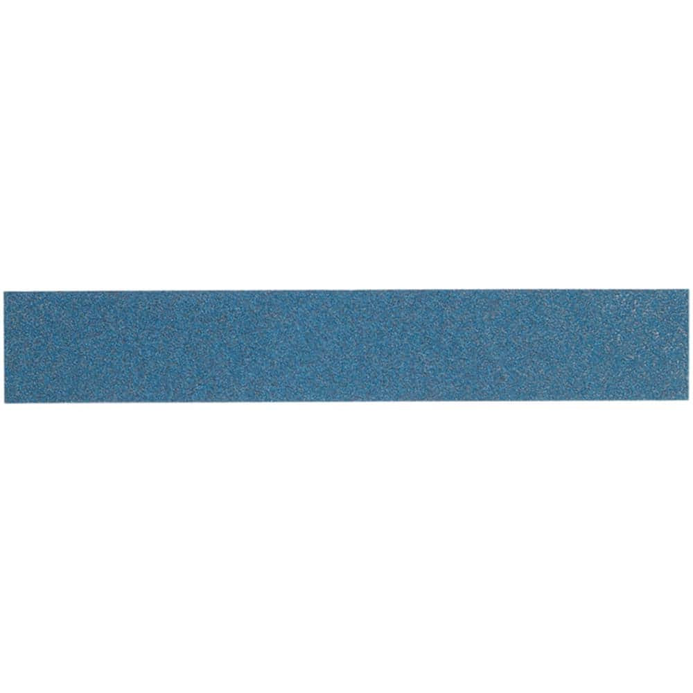 Norton 66261123620 Sanding Sheet:  2-3/4" Width,  17-1/2" OAL,  80 Grit,  Zirconia Alumina,  Coated