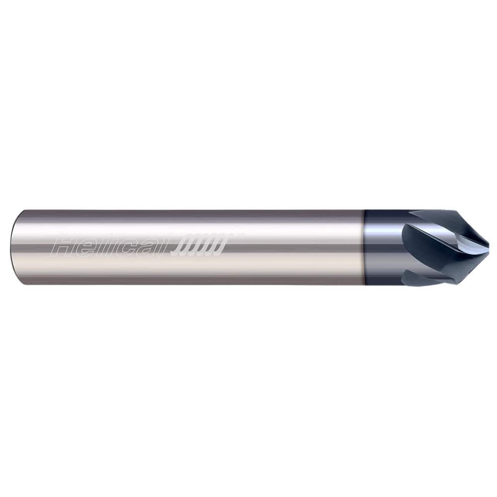 Helical Solutions 07031 Chamfer Mill: 3/4" Dia, 5 Flutes, Solid Carbide