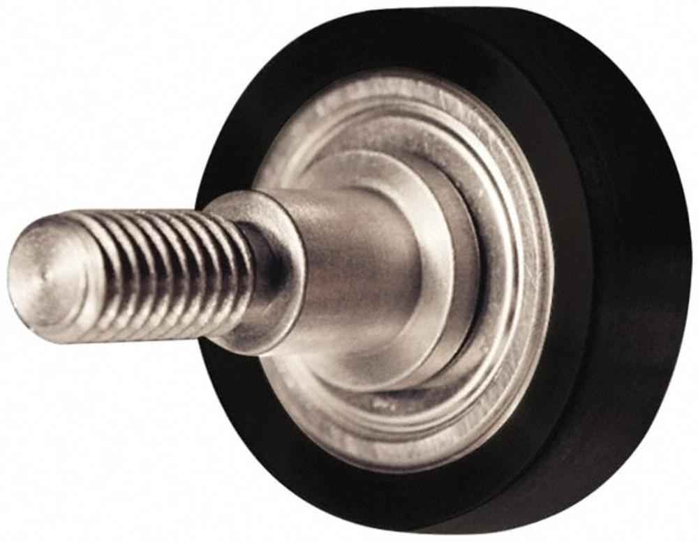 Made in USA TFDN08 Plain Cam Follower: 0.25" Roller Dia, 0.134" Roller Width, 0.25" Stud Dia