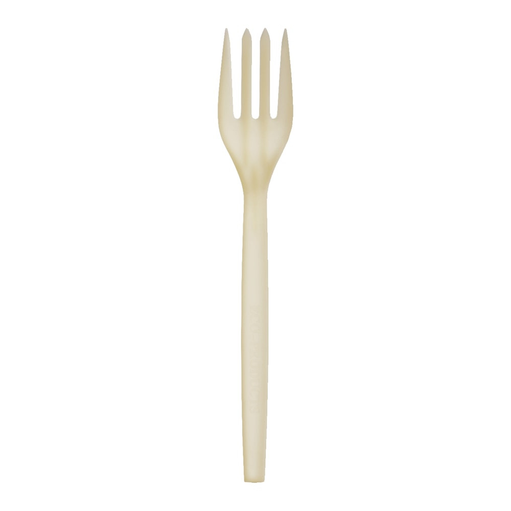 ECO-PRODUCTS, INC. Eco-Products EP-S002  Plant Starch Forks, Cream, Pack Of 1,000