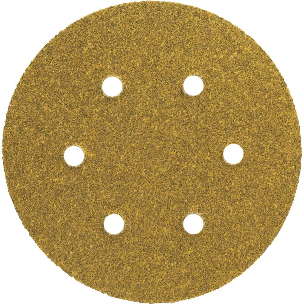 Norton 66623334787 Hook & Loop Disc: 6" Disc Dia, 100 Grit, Coated, Aluminum Oxide