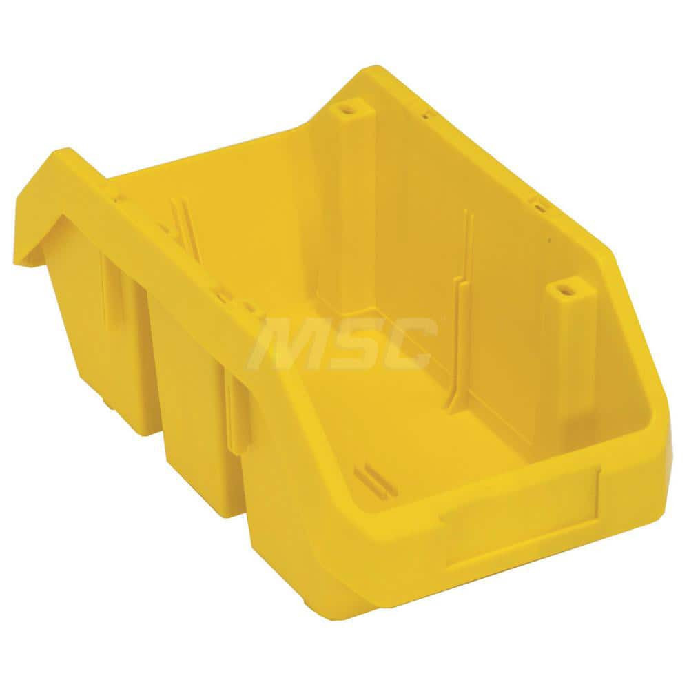 Quantum Storage QP1265YL Plastic Stack & Nest Bin: Yellow