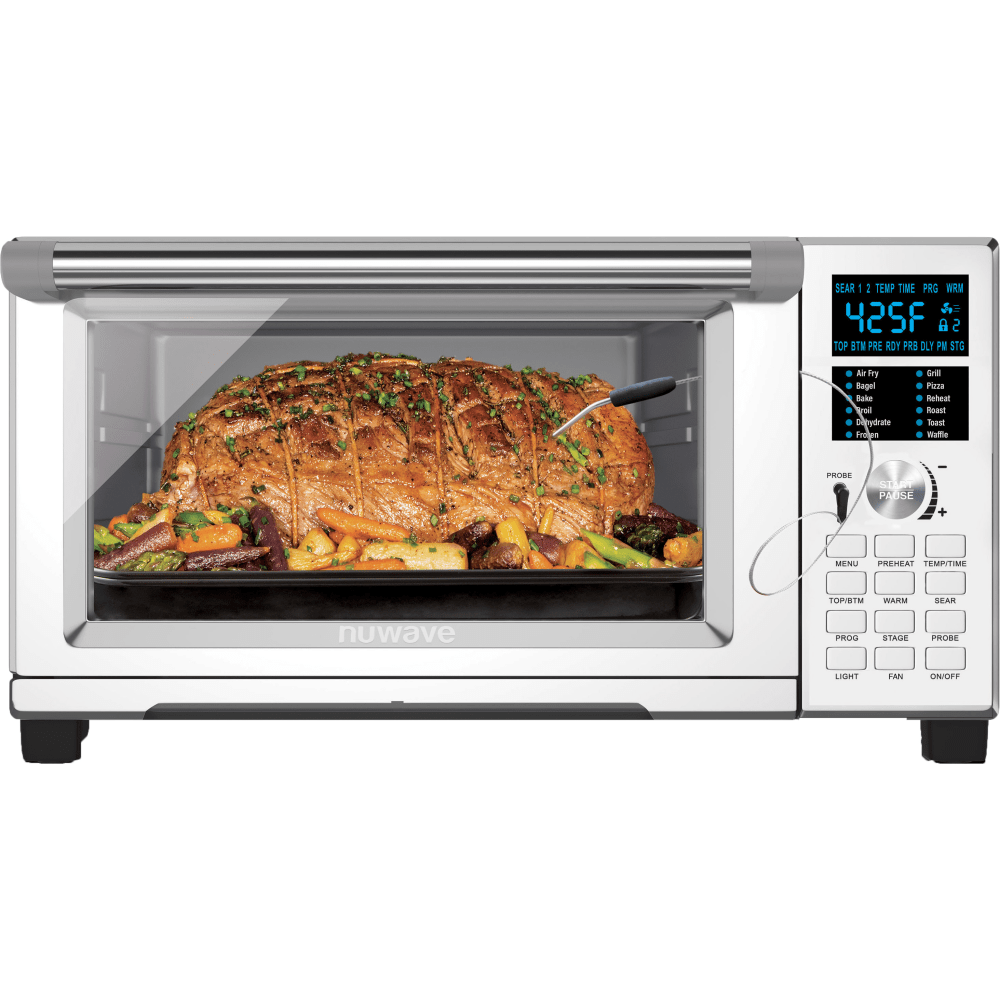 NUWAVE LLC NuWave 20801  20801 Bravo XL Air Fryer Toaster Oven, Silver