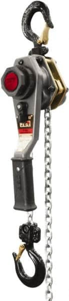 Jet 376202 Manual Lever with Overload Protection Hoist: 2,200 lb Working Load Limit, 15' Max Lift