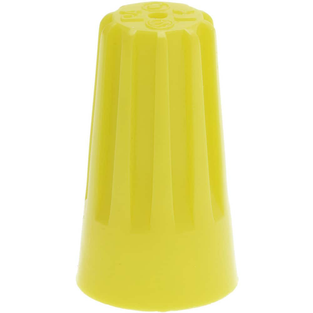 NSI Industries WC-Y-B Twist On Wire Connectors; Minimum Compatible Wire Size: 22AWG ; Maximum Compatible Wire Size: 10AWG ; Voltage: 600V ; Voltage: 600.00 ; Color: Yellow ; Color: Yellow