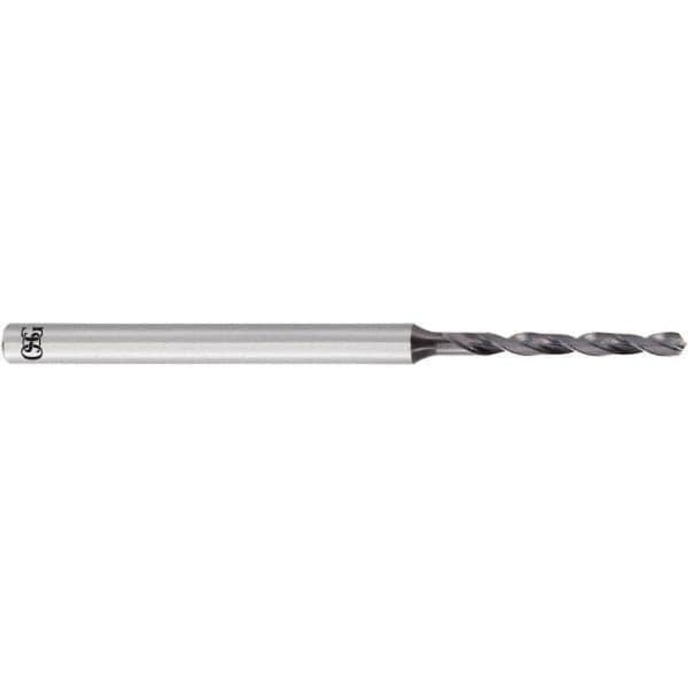 OSG 8577070 Micro Drill Bit: 0.7 mm Dia, 120 ° Point, Solid Carbide