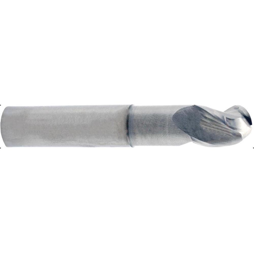 GWS 315860 Ball End Mill: 0.5" Dia, 3 Flute, Solid Carbide