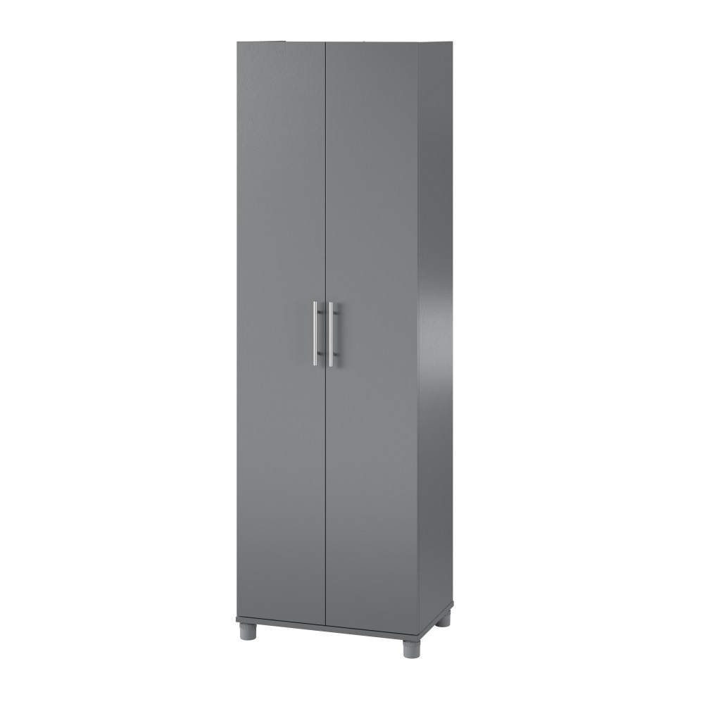 AMERIWOOD INDUSTRIES, INC. Ameriwood Home 2579408COM  Camberly 24inW Utility Storage Cabinet, Gray