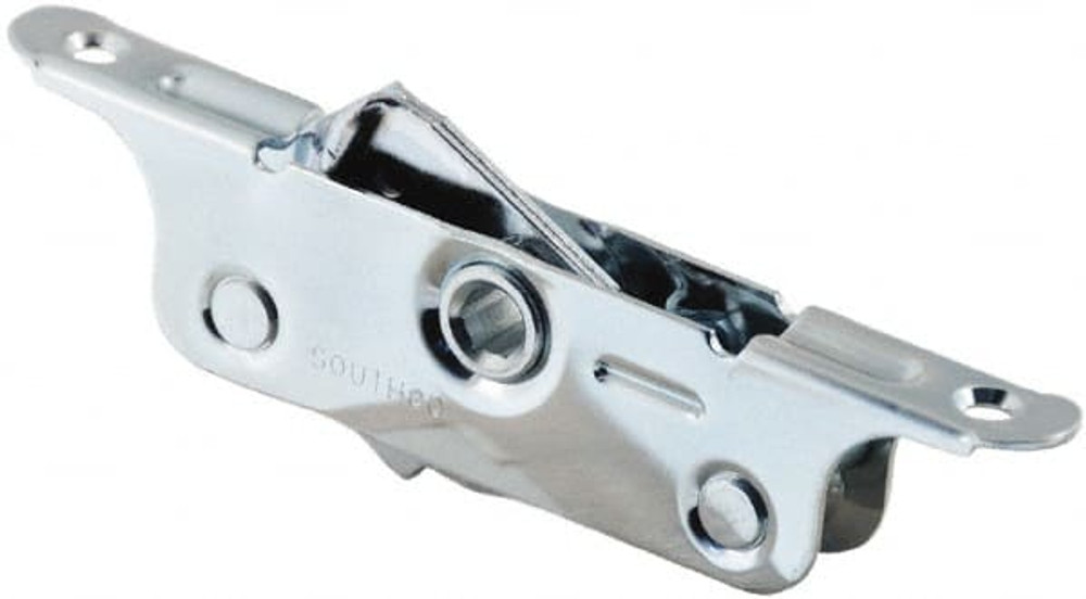 Made in USA R2-0267-02 Draw Door Latch: 0.64" OAW, 5.89" OAH, Zinc-Plated Steel, Plain Finish