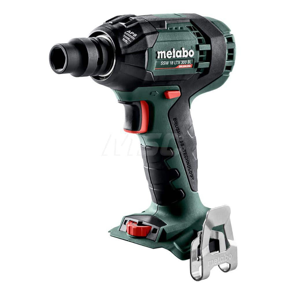 Metabo 602395890 Cordless Impact Wrench: 18V, 1/2" Drive, 3,750 BPM, 2,650 RPM