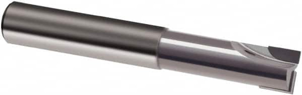 Guhring 9054920180010 Square End Mill: 0.7087'' Dia, 0.7874'' LOC, 2 Flutes, Polycrystalline Diamond