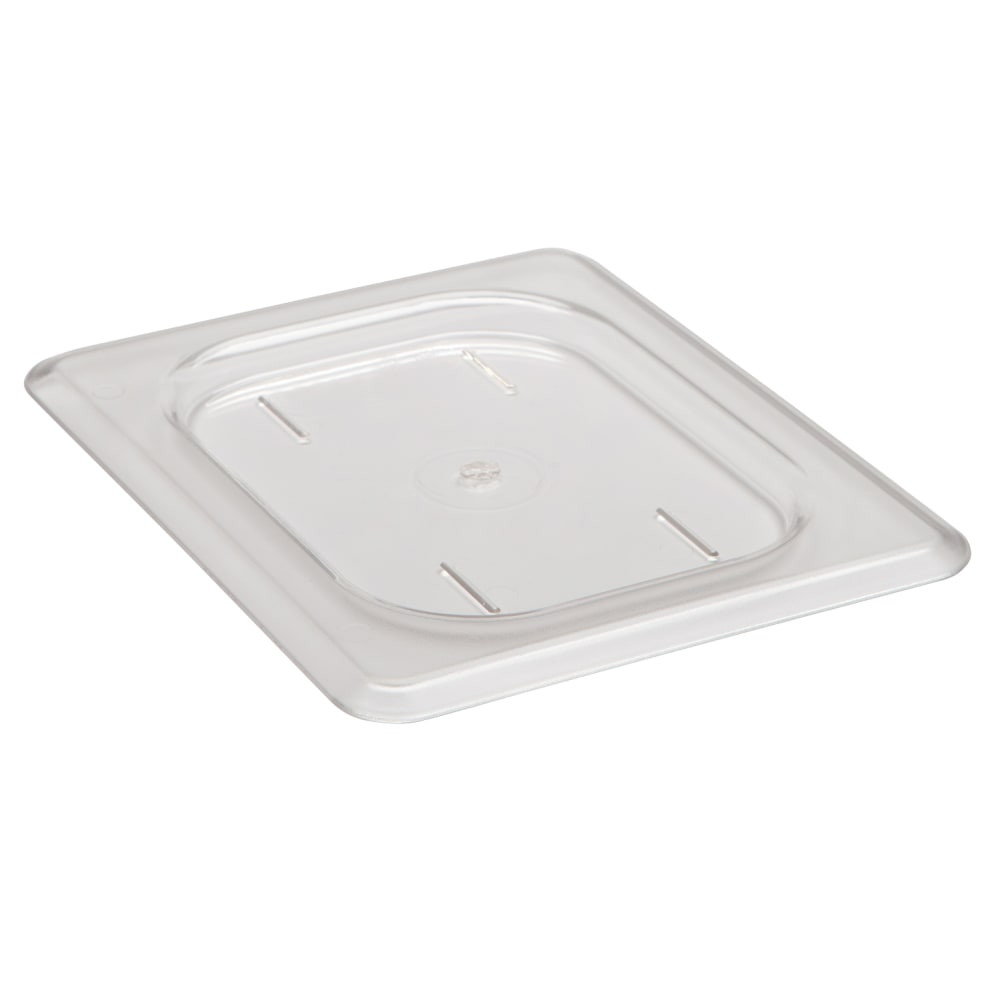 CAMBRO MFG. CO. 80CWC135 Cambro Camwear 1/8 Flat Food Pan Lids, Clear, Set Of 6 Lids