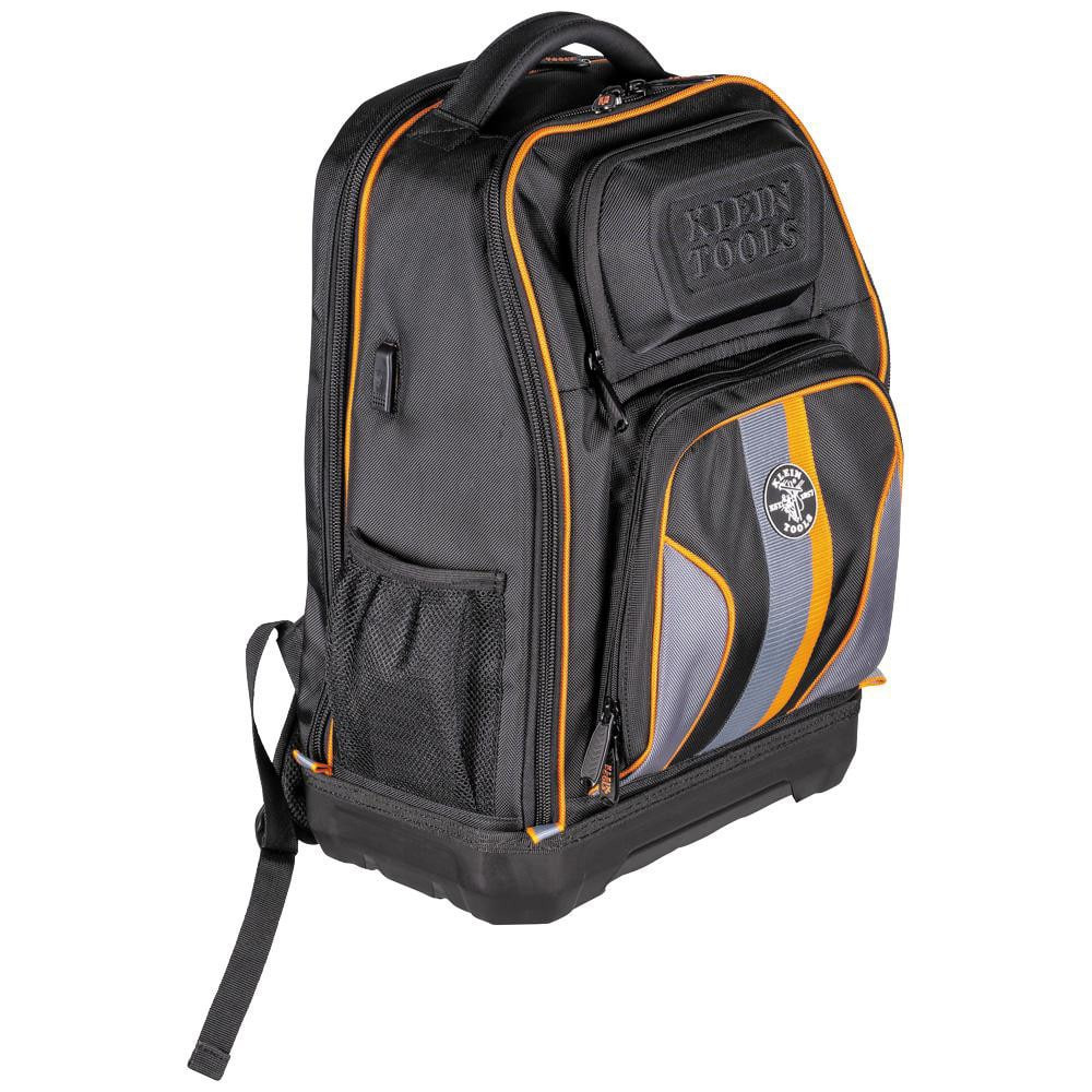 Klein Tools 62805BPTECH Tool Bags & Tool Totes; Holder Type: Backpack ; Closure Type: Zipper ; Material: Ballistic Nylon ; Overall Width: 11 ; Overall Depth: 14.75in ; Overall Height: 20in