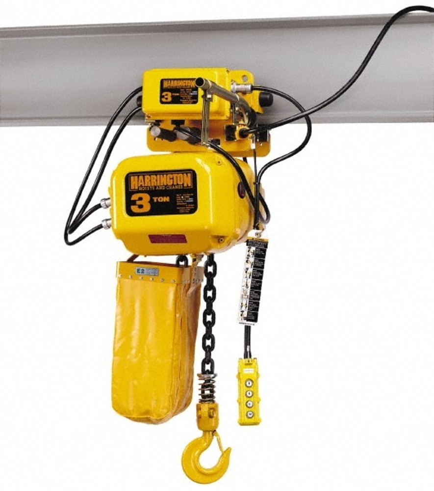 Harrington Hoist NERM020S-L-10 Electric Chain Hoist: