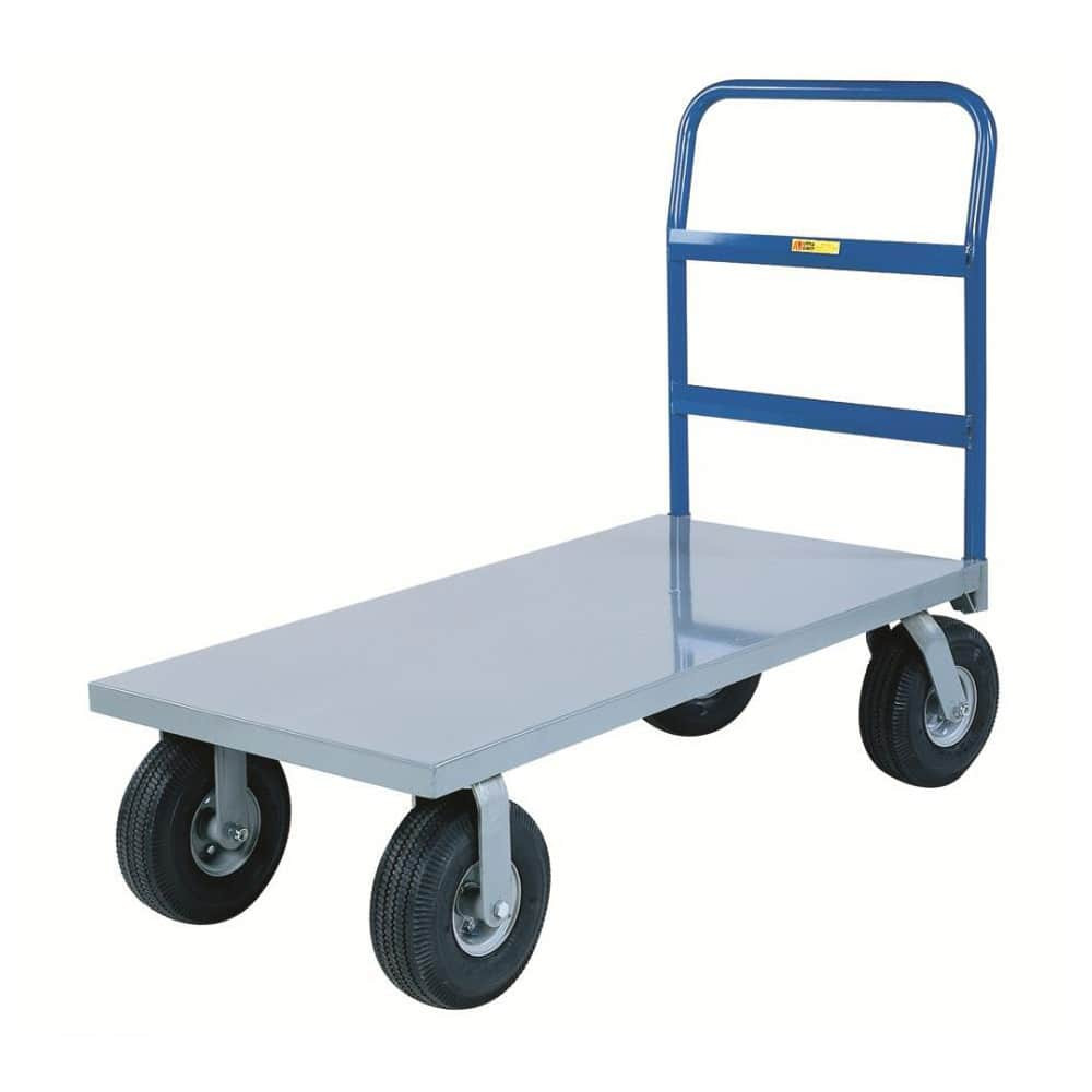 Little Giant. NBB24609P Truck: 1,200 lb Capacity, Steel Platform, 24" Platform Width, 60" Platform Length, 14" Platform Height