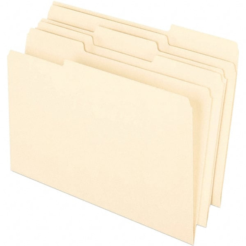 Pendaflex PFX76520 File Folders with Top Tab: Legal, Manila, 100/Pack