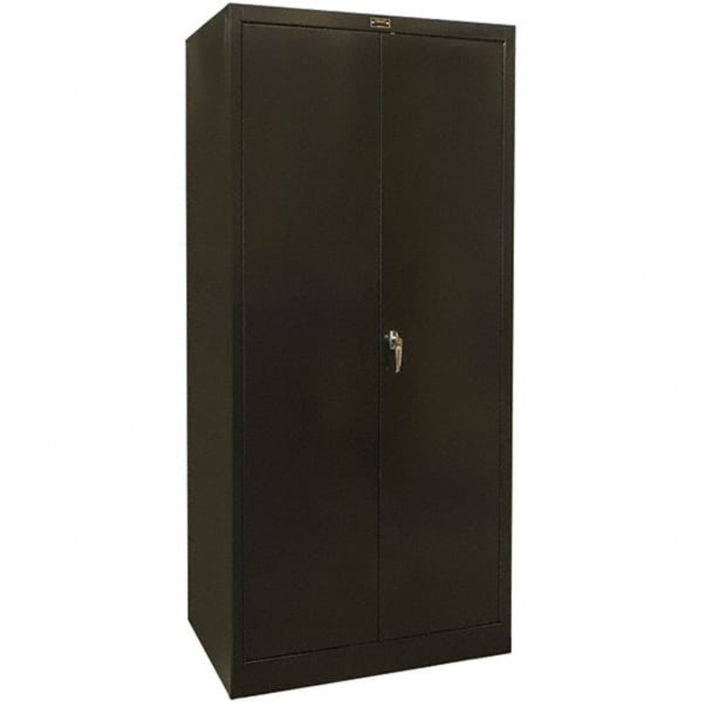 Hallowell 825S18A-ME Locking Steel Storage Cabinet: 48" Wide, 18" Deep, 78" High