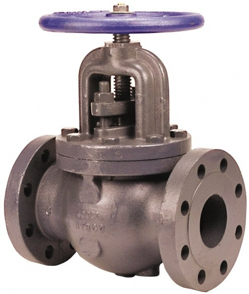 NIBCO NHCF00K 6" Pipe, Flanged Ends, Iron Renewable Globe Valve