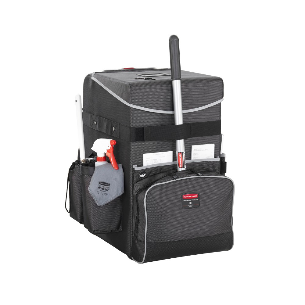 RUBBERMAID 1902465  Executive Quick Cart, Large, Dark Gray