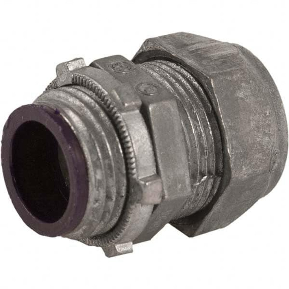 Hubbell-Raco 2833 Conduit Connector: For EMT, Die Cast Zinc, 3/4" Trade Size