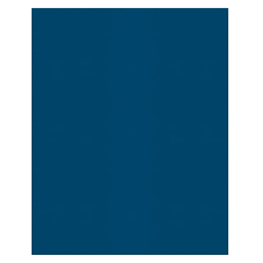 OFFICE DEPOT ODV433599  Brand 2-Pocket Textured Paper Folders With Prongs, Dark Blue, Pack Of 10