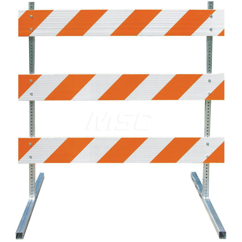 Plasticade 3504HIPRDRILLKI Traffic Barricades; Barricade Height (Inch): 63 ; Barricade Width (Inch): 48 ; Reflective: Yes ; Compliance: NCHRP-350; MUTCD