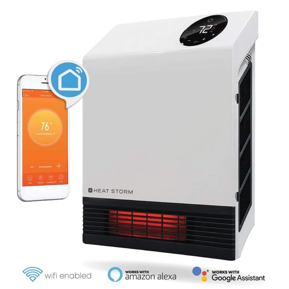 Heat Storm HS-1000-WX-WIFI Workstation & Personal Heaters; Number of Switch Positions: 2.000