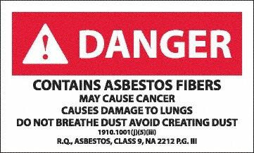 AccuformNMC Hazardous Material Label: 3" High PRD620