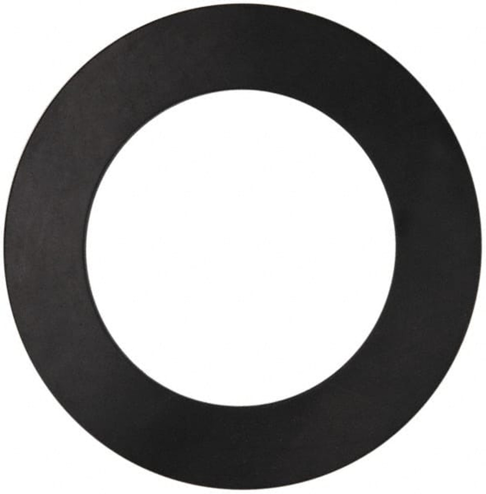 Made in USA 31947302 Flange Gasket: For 4" Pipe, 4-1/2" ID, 6-7/8" OD, 1/8" Thick, Neoprene Rubber