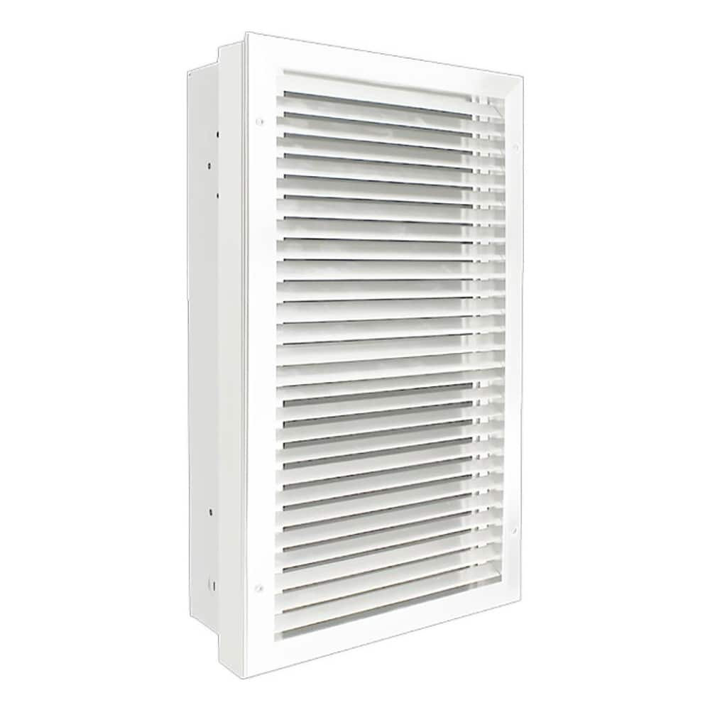 King Electric LPWA2740-TP-W Electric Forced Air Heaters; Heater Type: Wall ; Maximum BTU Rating: 13648 ; Voltage: 277V ; Phase: 1 ; Wattage: 4000 ; Overall Length (Decimal Inch): 23.1900